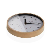 Wall Clock Versa White Plastic 4 x 30 x 30 cm