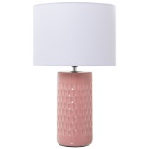 Tischlampe Alexandra House Living Bunt Rosa aus Keramik 40 W 25 x 42 x 25 cm