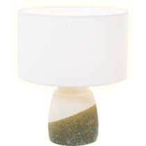 Tischlampe Alexandra House Living grün Beige aus Keramik 60 W 35 x 42 x 35 cm