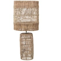 Tischlampe Alexandra House Living Braun Rattan Naturfaser 40 W 25 x 210 x 60 cm