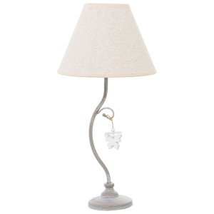 Lampe de bureau Alexandra House Living Blanc Métal 40 W 23 x 48 x 23 cm