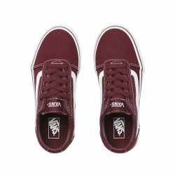 Chaussures casual enfant Vans Yt Ward Bordeaux