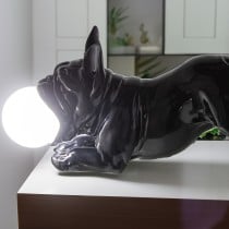 Lampe de bureau Alexandra House Living Noir Acrylique Plastique Mélamine 47 x 23 x 20 cm Chien