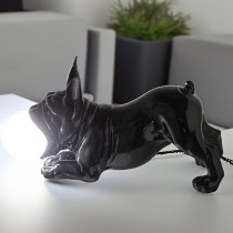 Lampe de bureau Alexandra House Living Noir Acrylique Plastique Mélamine 47 x 23 x 20 cm Chien