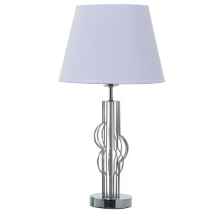 Tischlampe Alexandra House Living Bunt Silberfarben Metall 40 W 30 x 57 x 30 cm