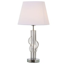 Desk lamp Alexandra House Living Multicolour Silver Metal 40 W 30 x 57 x 30 cm