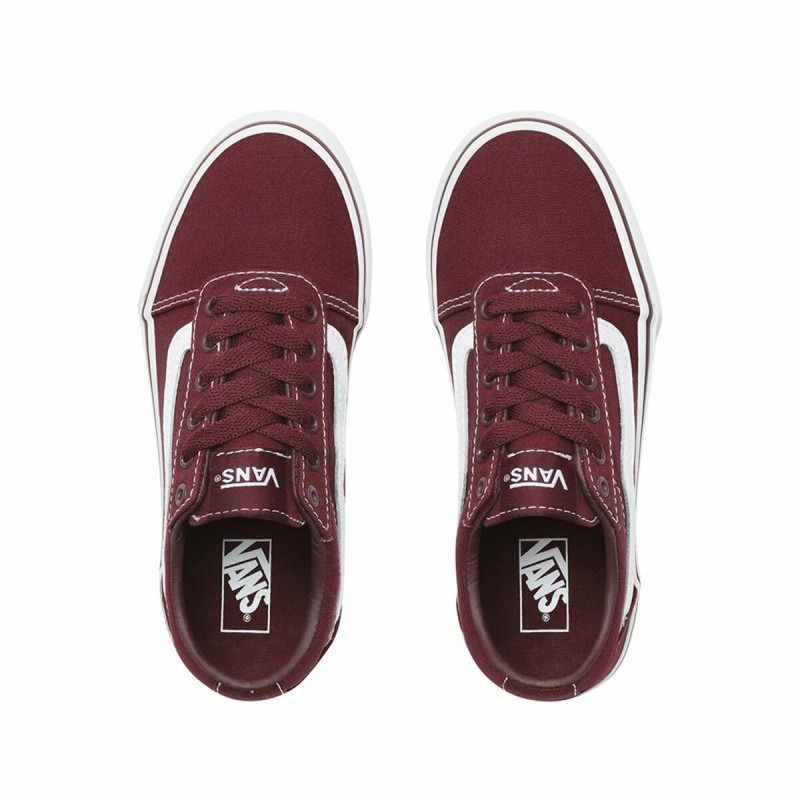 Jungen Sneaker Vans Yt Ward Granatrot