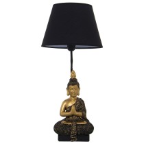 Tischlampe Alexandra House Living Schwarz Kunststoff 40 W 28 x 60 x 28 cm Buddha