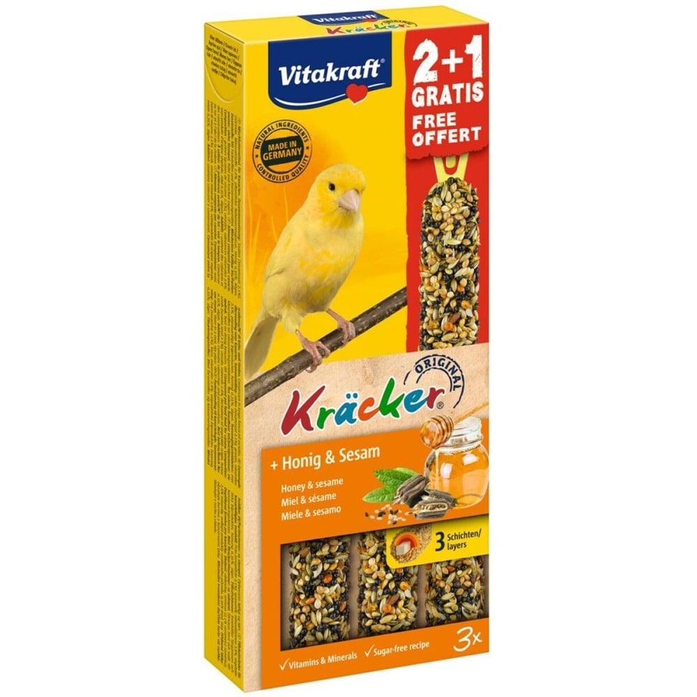 Vogelfutter Vitakraft Kracker Honey and sesame