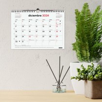 Wandkalender Finocam Papier 2024-2025 21 x 15 cm 16 Monate