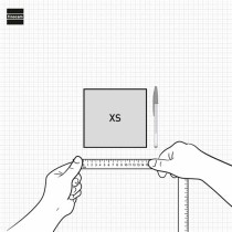 Desktop Calendar Finocam Paper 14 x 15 cm 2025