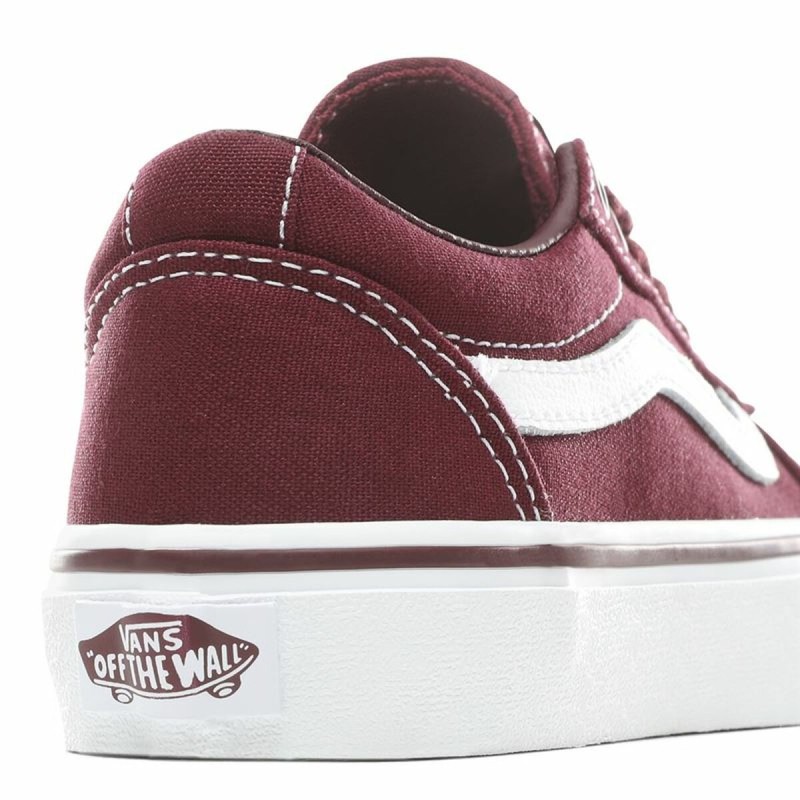 Jungen Sneaker Vans Yt Ward Granatrot