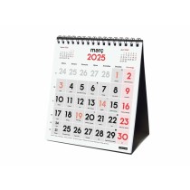 Tischkalender Finocam Papier 14 x 15 cm 2025