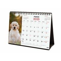 Calendrier de bureau Finocam CACHORROS CARIÑOSOS Multicouleur Papier 21 x 15 cm 2025