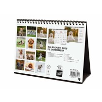 Desktop Calendar Finocam CACHORROS CARIÑOSOS Multicolour Paper 21 x 15 cm 2025