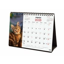 Desktop Calendar Finocam GATITOS ENTRAÑABLES Multicolour Paper 21 x 15 cm 2025