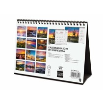 Calendrier de bureau Finocam ATARDECERES MÁGICOS Multicouleur Papier 21 x 15 cm 2025