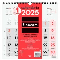 calendrier mural Finocam Papier 2025 30 x 30 cm