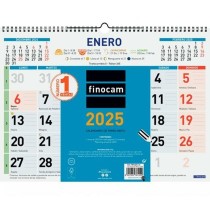 Wandkalender Finocam Bunt Papier 2025 43 x 31 cm