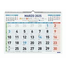 calendrier mural Finocam Multicouleur Papier 2025 43 x 31 cm