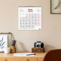 Wall calendar Finocam Paper 2025 30 x 30 cm