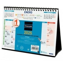 Desktop Calendar Finocam Multicolour Paper 21 x 15 cm 2025