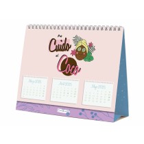 Calendrier de bureau Finocam TALKUAL Multicouleur Papier 21 x 15 cm 2025