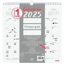 Wandkalender Finocam CHIC Weiß Papier 2025 30 x 30 cm