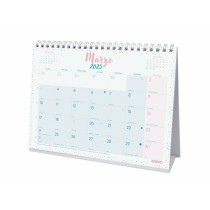 Tischkalender Finocam CHIC türkis Papier 21 x 15 cm 2025