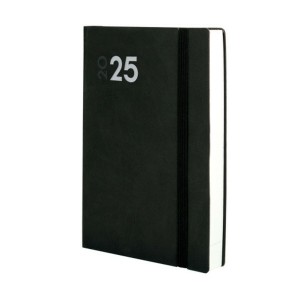 Agenda Finocam DYNAMIC MARA Y10 Noir A5 14 x 20,4 cm 2025