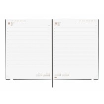 Agenda Finocam DYNAMIC MARA Y12 Noir 21 x 27 cm 2025