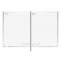 Diary Finocam DYNAMIC MARA Y12 Black 21 x 27 cm 2025