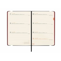 Diary Finocam FLEXI Red 11,8 x 16,8 cm 2025 Smooth