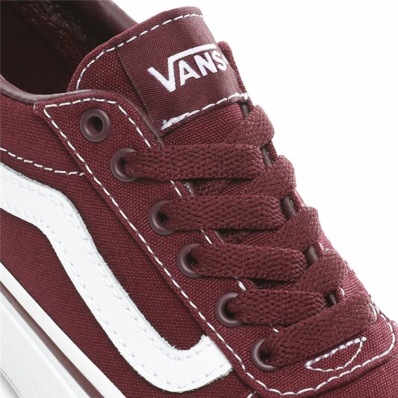 Jungen Sneaker Vans Yt Ward Granatrot