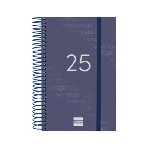 Agenda Finocam YEAR Bleu 11,7 x 18,1 cm 2025