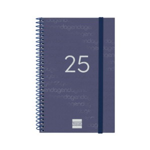 Agenda Finocam YEAR Bleu 11,7 x 18,1 cm 2025