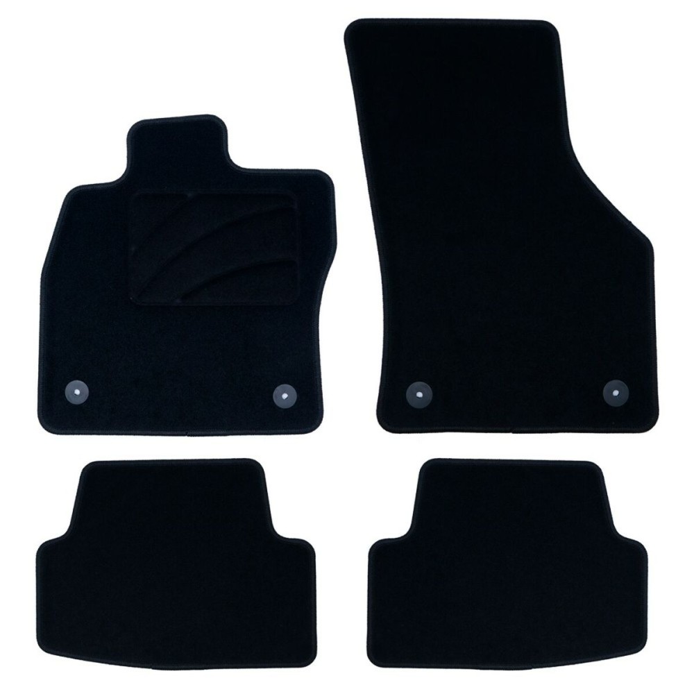 Car Floor Mat Set OCC Motorsport OCCVW0022 Black 5 Pieces