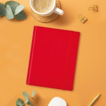 Diary Finocam DUOBAND E10 Red A5 15,5 x 21,2 cm 2025 Notepad