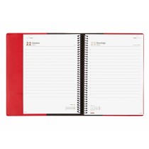 Diary Finocam DUOBAND E10 Red A5 15,5 x 21,2 cm 2025 Notepad