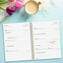 Agenda Finocam DESIGN COLLECTION A5 15,5 x 21,2 cm 2025 Floral