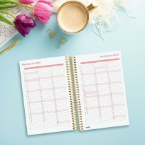 Agenda Finocam DESIGN COLLECTION 11,7 x 18,1 cm 2025 Floral