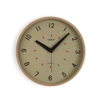 Wall Clock Versa Beige Plastic 4 x 30 x 30 cm