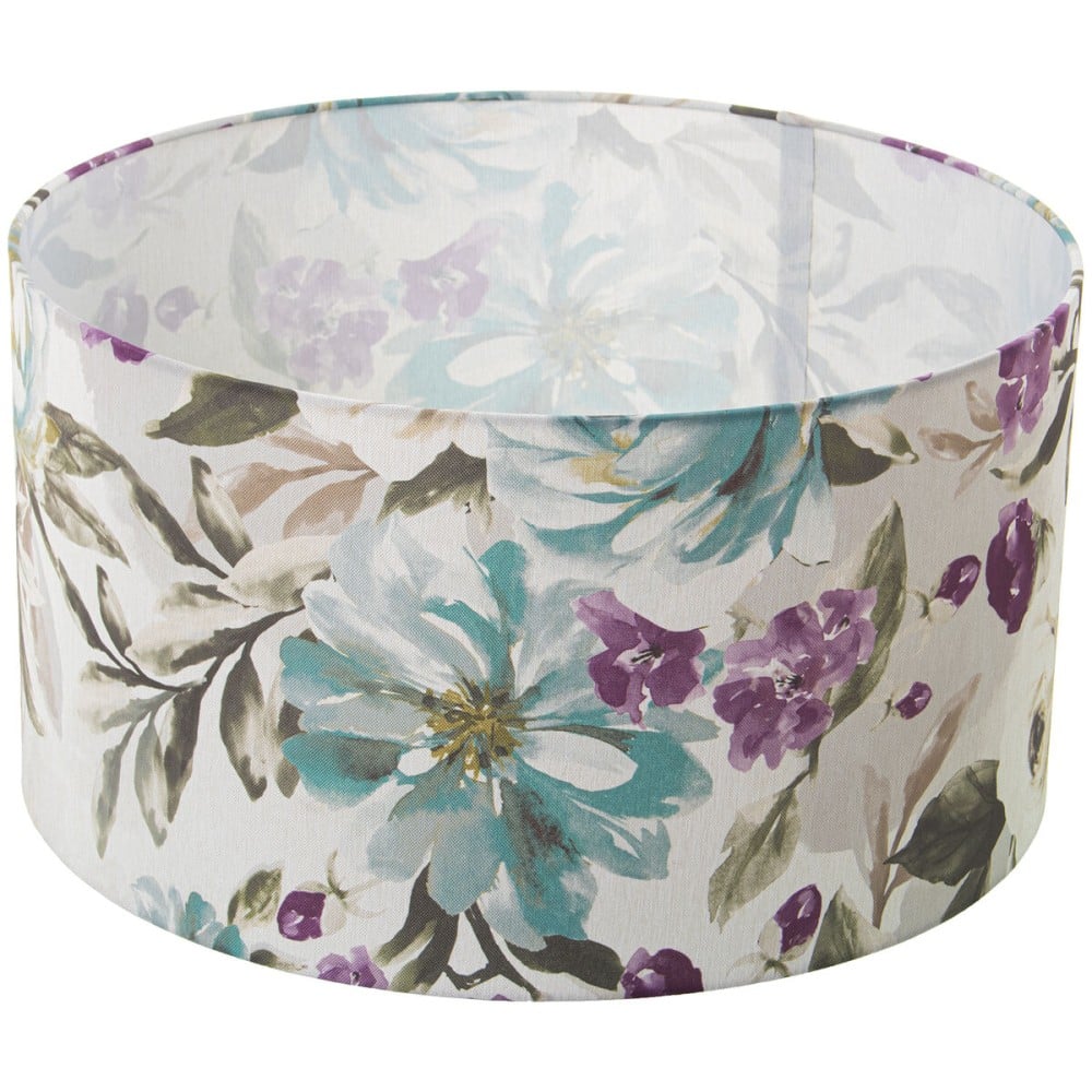 Lamp Shade Alexandra House Living Multicolour Textile Floral 45 x 25 x 45 cm