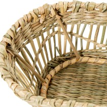 Salt Shaker with Lid Alexandra House Living Rattan Natural Fibre