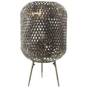 Floor Lamp Alexandra House Living Grey 40 W 31 x 57 x 31 cm Brass