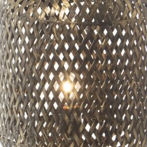 Floor Lamp Alexandra House Living Grey 40 W 31 x 57 x 31 cm Brass