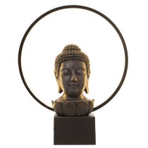 Desk lamp Alexandra House Living Black Plastic 30 x 38 x 12 cm Buddha