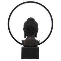 Tischlampe Alexandra House Living Schwarz Kunststoff 30 x 38 x 12 cm Buddha