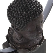 Tischlampe Alexandra House Living Schwarz Kunststoff 30 x 38 x 12 cm Buddha