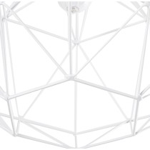 Ceiling Light Alexandra House Living White Metal 60 W 40 x 28 x 40 cm